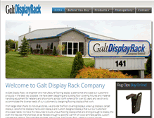 Tablet Screenshot of galtdisplayrack.com